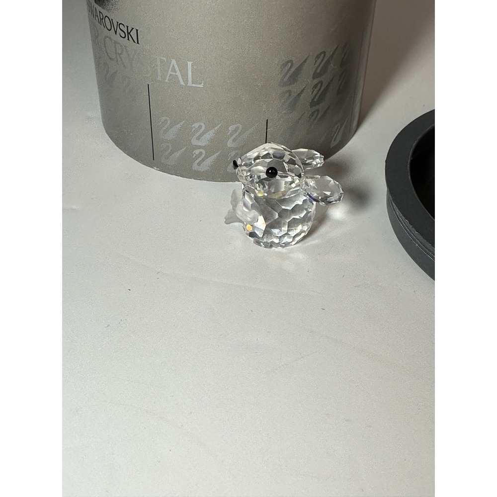 Swarovski Crystal Field Mouse figure w/Box‎ & COA